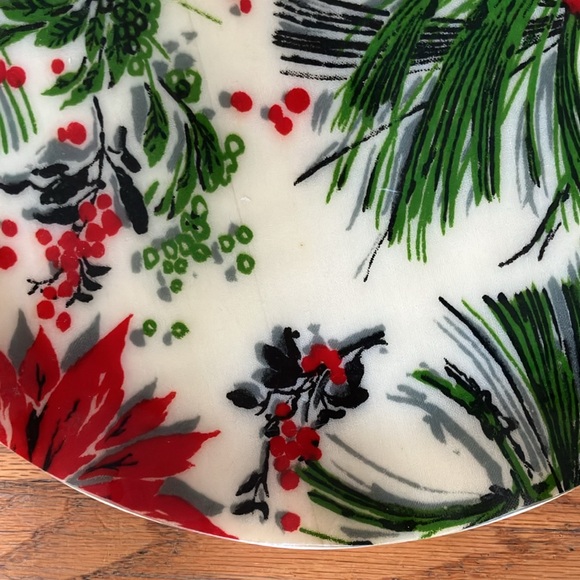 Vintage “Fab” Handcrafted Canadian Decorative Christmas Platter - Picture 8 of 8